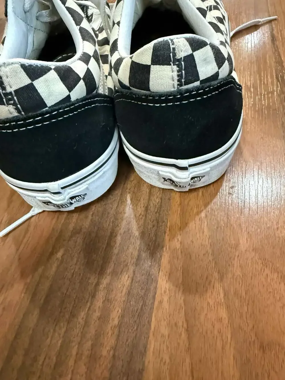 Vans Old Skool Size 8.5 Men 10.0 Women Black White Checkered